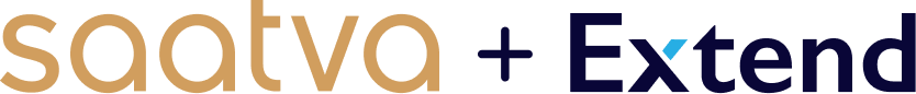 saatva-and-extend-logos
